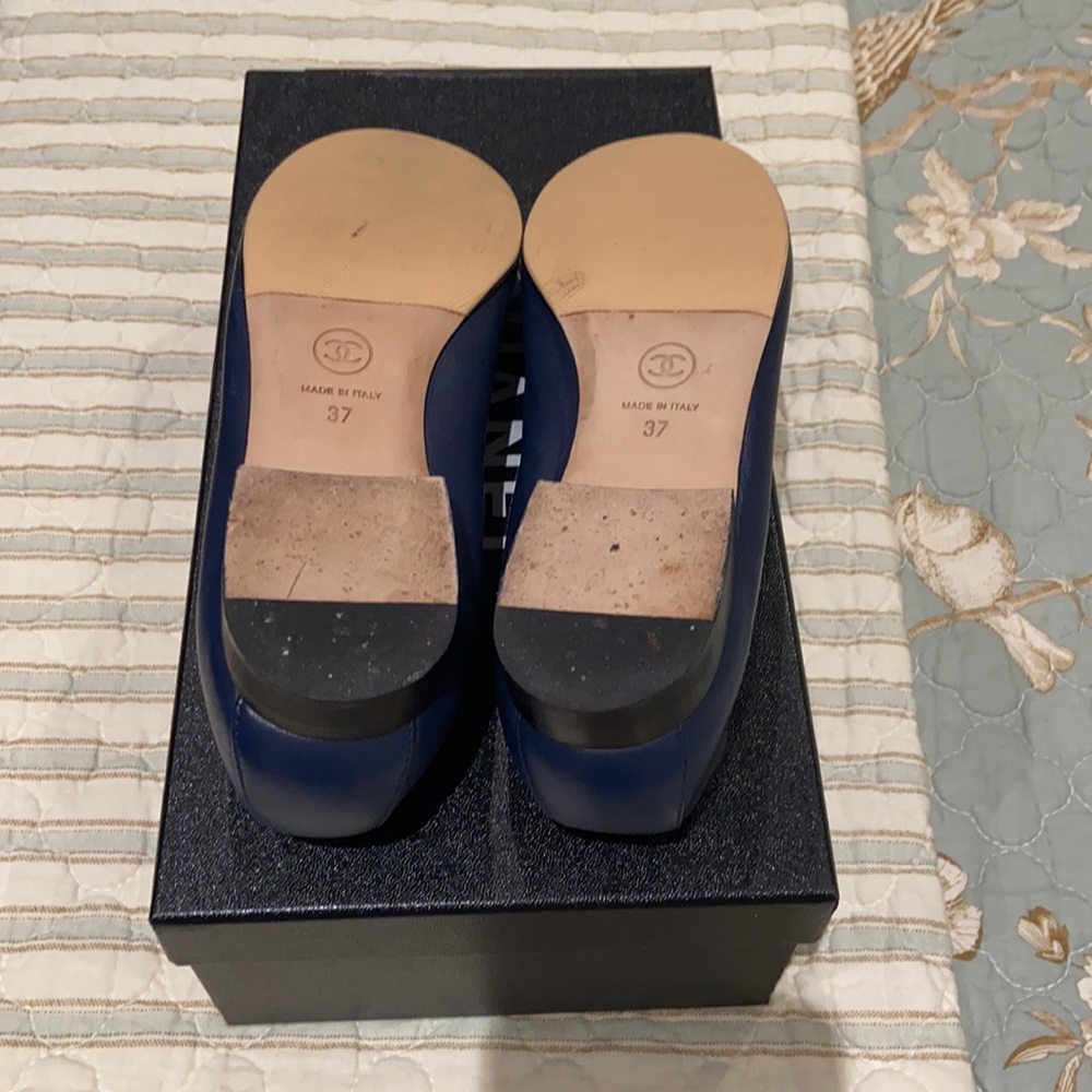 Chanel ballet leather flats - Picture 5 of 7